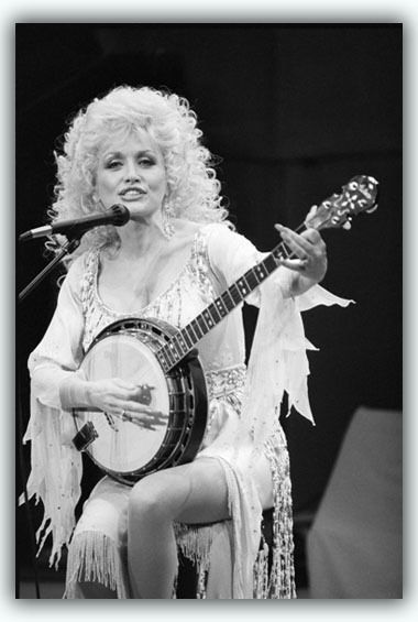 dolly parton banjo 1