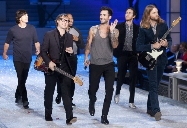 Maroon 5, not in China. 